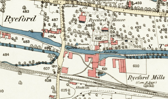 OS Map c1880 (National Library of Scotland) Larger Map