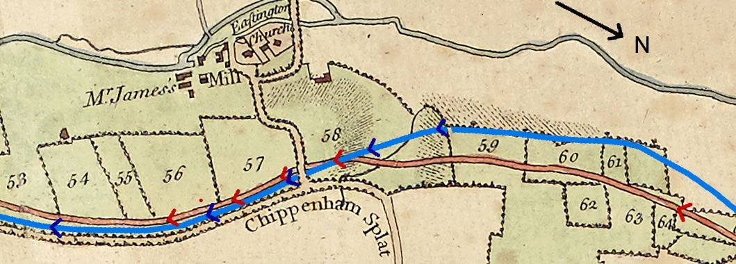 Plans of the Eastington Flight 1776 (based on GA D1180/acc14247/1)