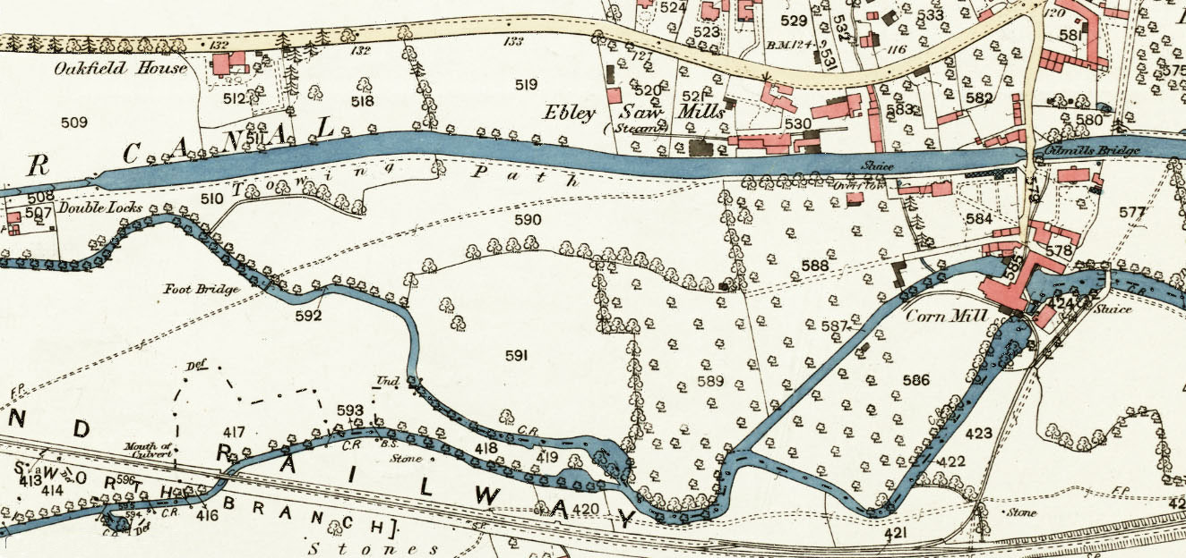 OS Map c1880 (National Library of Scotland)