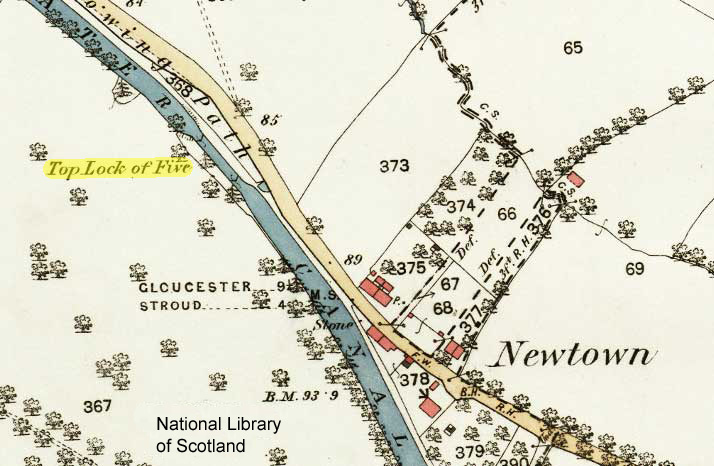 c1880 OS Map (National Library Of Scotland)