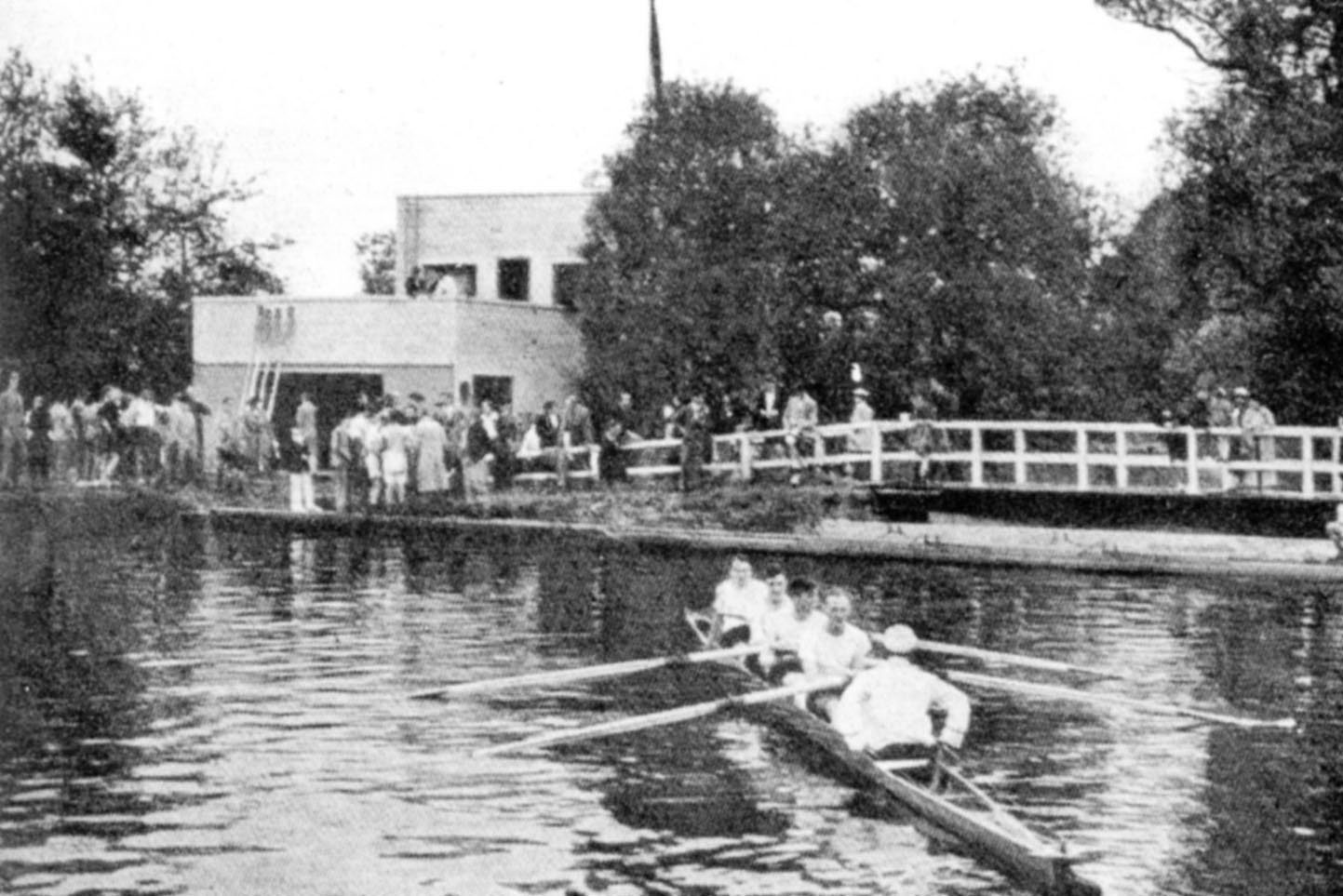 Wycliffe first four 1938 (Wycliffe College)