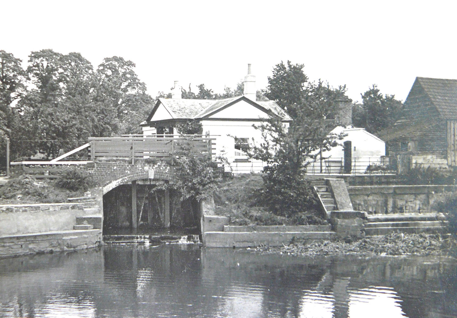 Site of Whitminster Mill in 1948 (Gloucestershire Archives  K185/1)